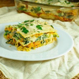 Butternut Squash & Kale Lasagna