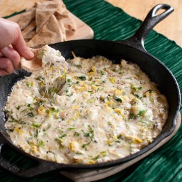 Cheesy Brussels Sprout Dip