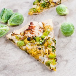 Brussels Sprout Pizza